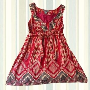 Vintage Y2K Bohemian Hippie Fairycore Colorful Tank Top